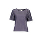 GANT T-SHIRT MANICHE CORTE DONNA BLU