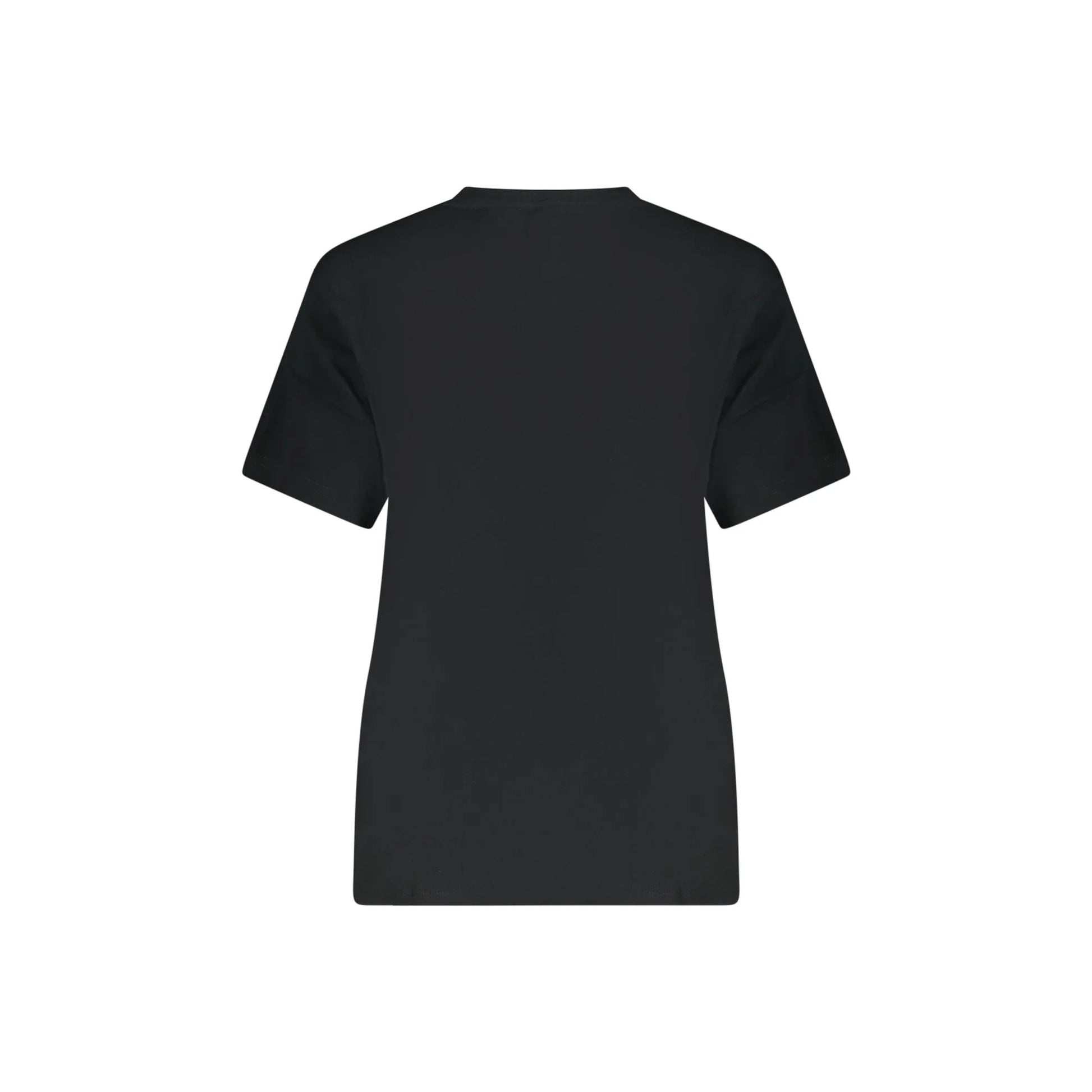 CONVERSE T-SHIRT MANICHE CORTE DONNA NERO