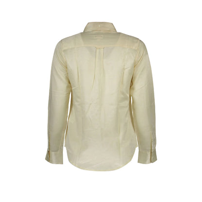 GANT CAMICIA MANICHE LUNGHE DONNA BEIGE