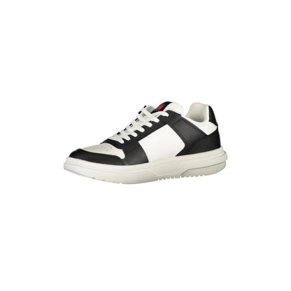 TOMMY HILFIGER Scarpe Sneakers Donna Nere con Dettagli Bianchi nero - vista 3