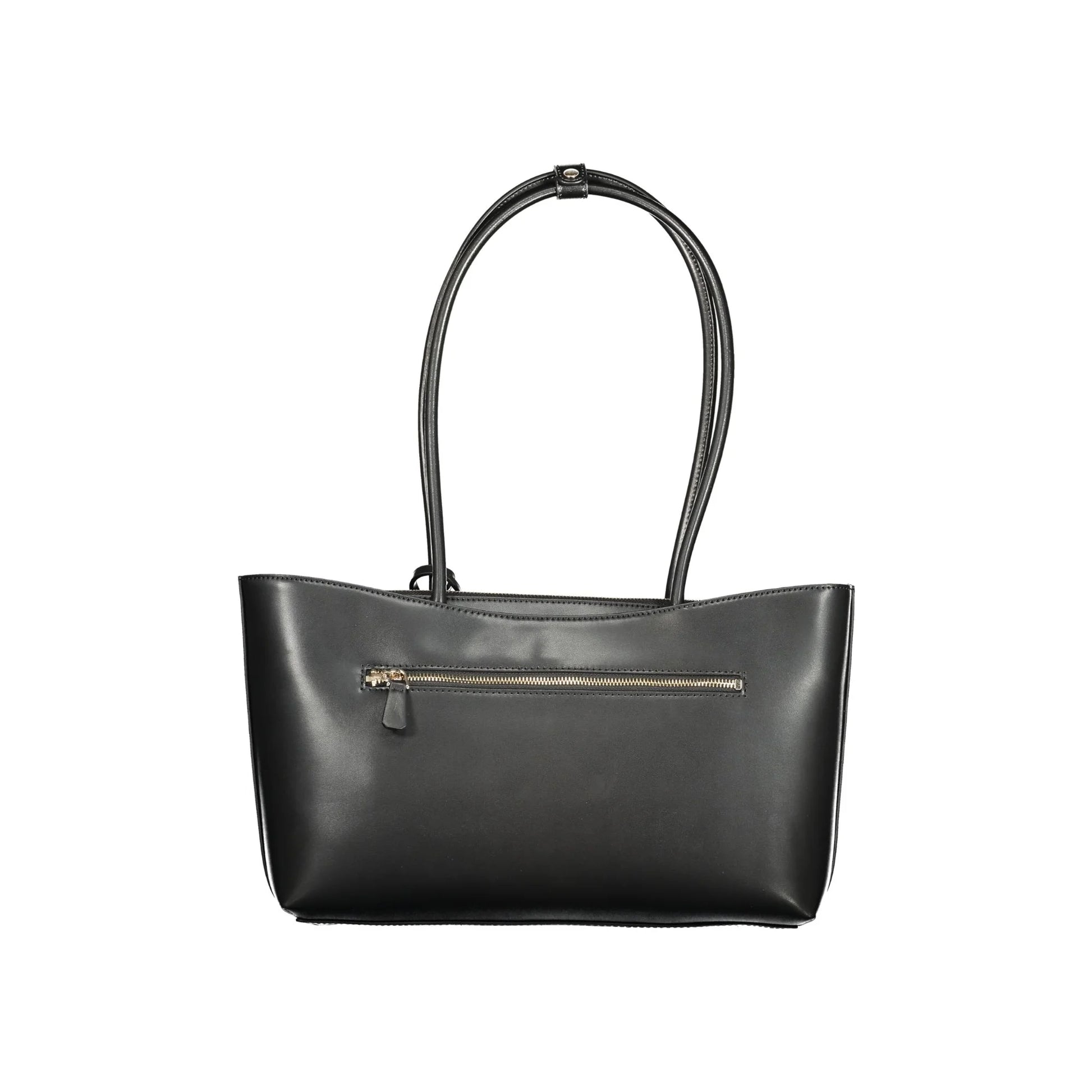 Guess Jeans Borsa a Spalla Donna Nera Logo Borse nero - vista 2