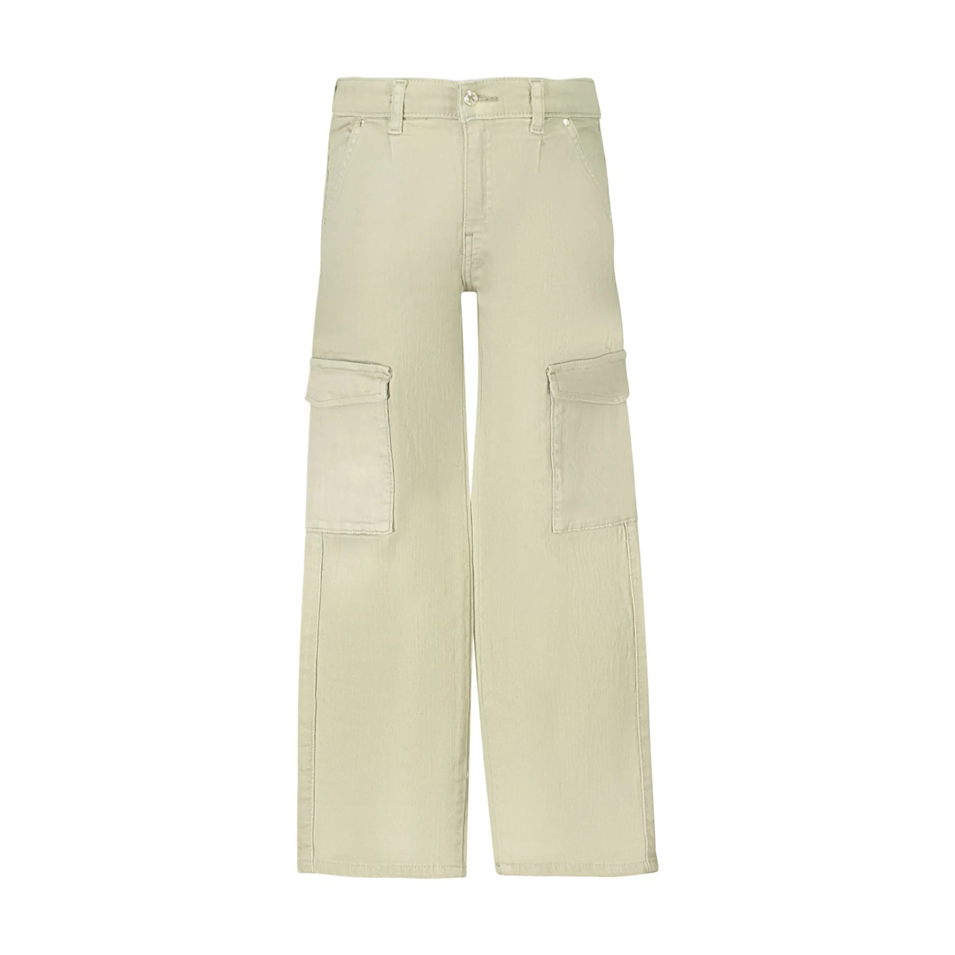 Guess Jeans Pantaloni Bambina Verde Applicazioni Strass bambino - foto prodotto