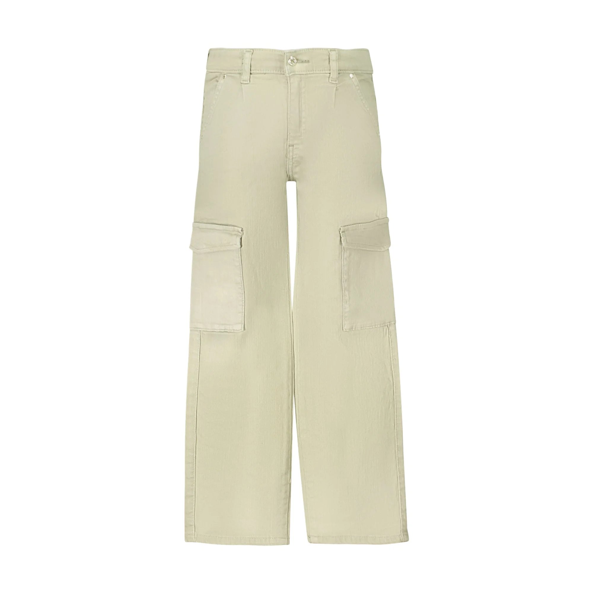 Guess Jeans Pantaloni Bambina Verde Applicazioni Strass bambino - foto prodotto