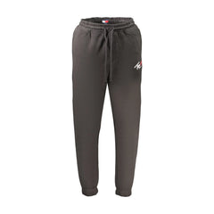 Tommy Hilfiger Pantalones de Chándal Largos Hombre Negro Estampado Logo
