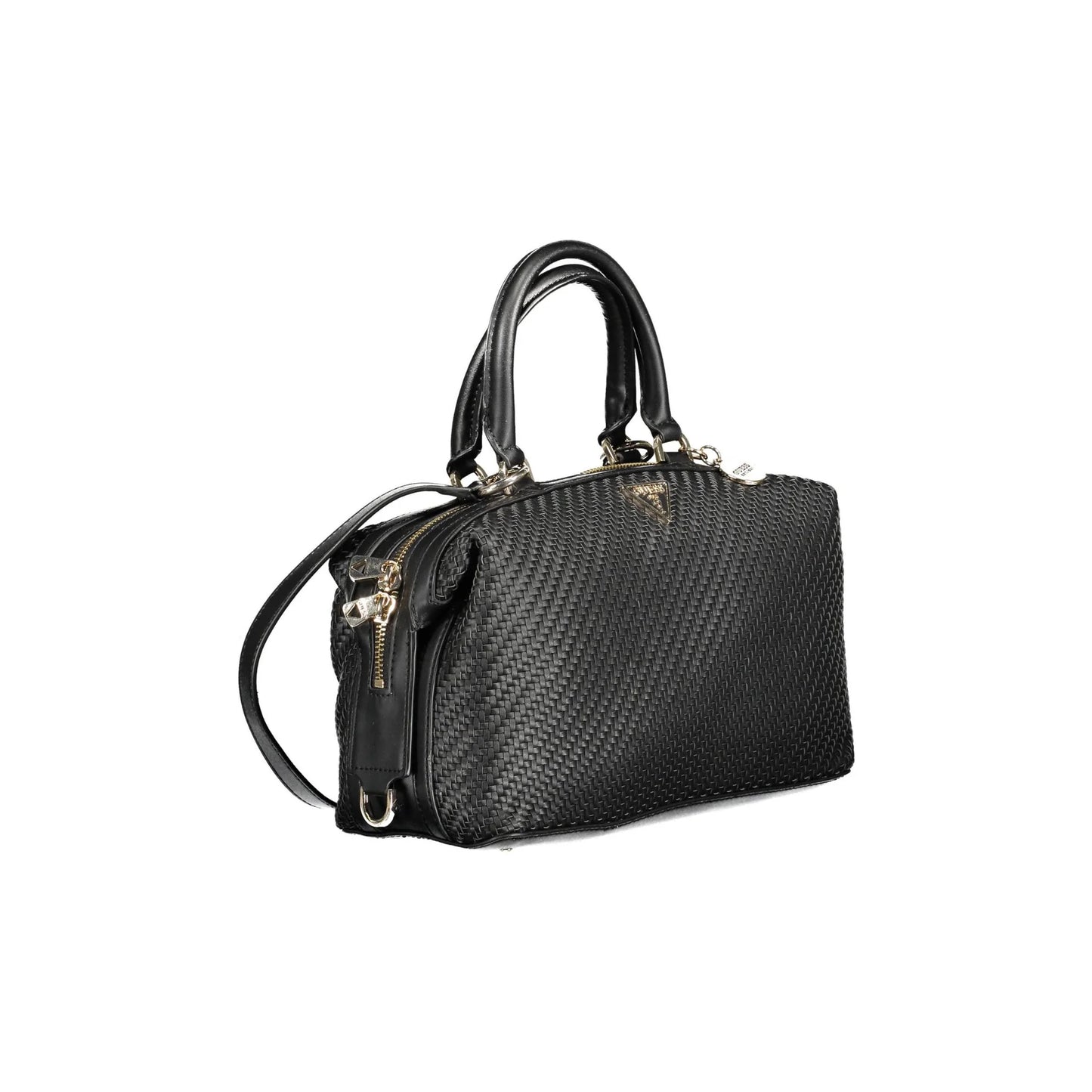 Guess Jeans Borsa a Tracolla Donna Nera Chiusura con Zip Borse nero - vista 3