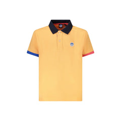 North Sails Polo Maniche Corte Bambino Arancione Logo