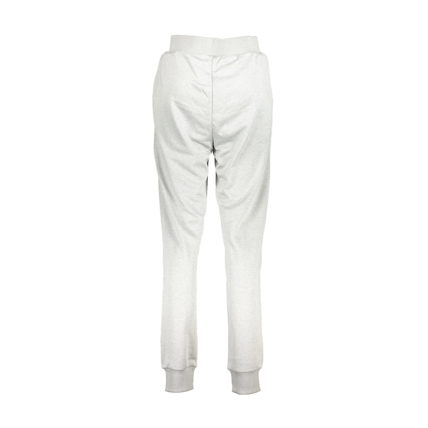 Fila Pantaloni Donna Grigio Stampa Logo - vista 2