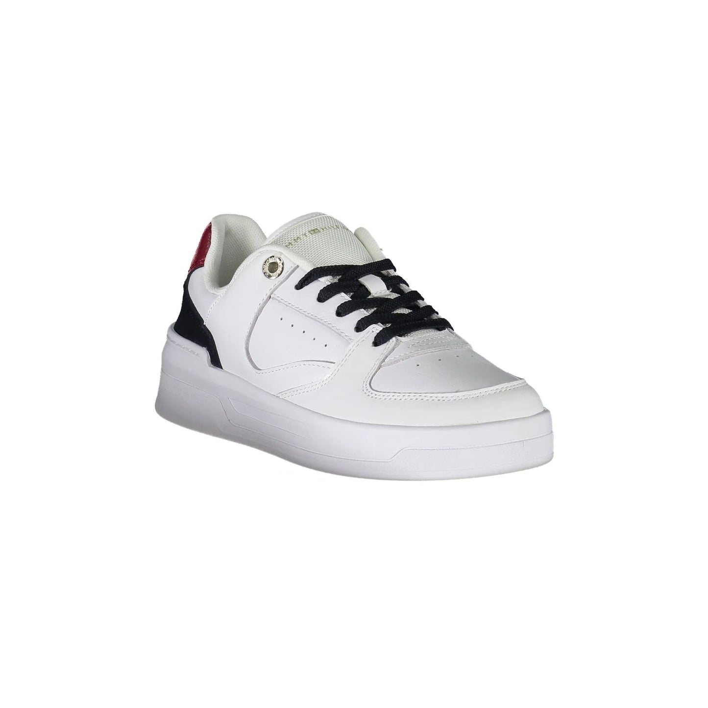 TOMMY HILFIGER Scarpe Sportive Donna Bianche con Dettagli Logo Sneakers bianco - vista 2