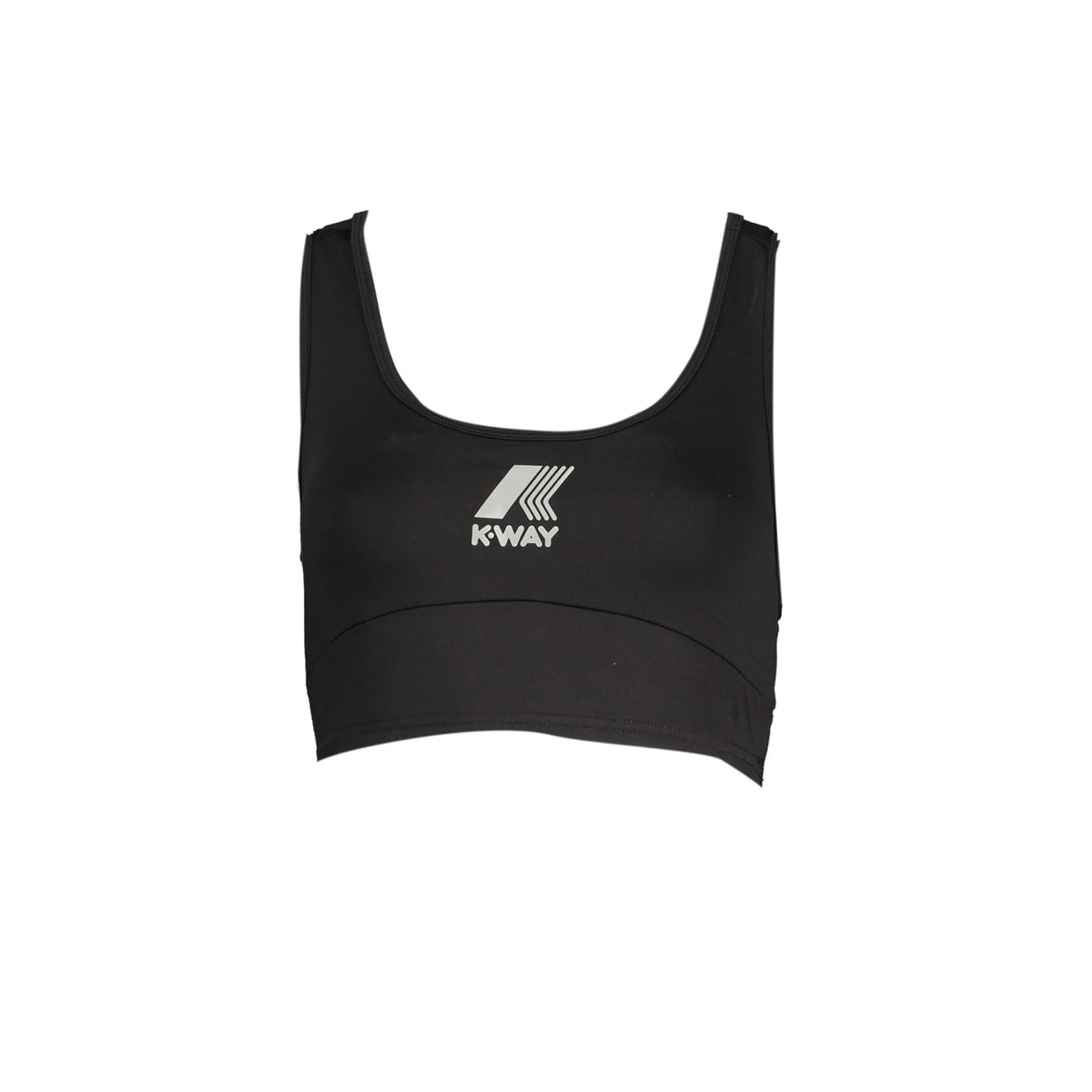 K-WAY TOP DONNA NERO