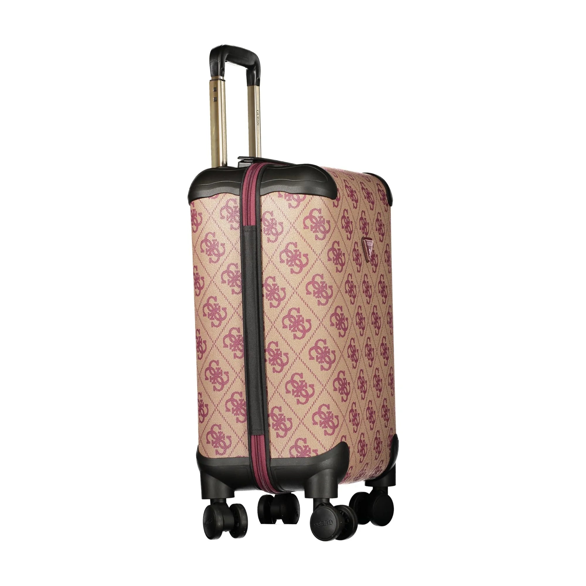 Guess Jeans Borsa Trolley Piccolo Donna Viola 1 Manico Trolley e Borse da Viaggio - vista 3