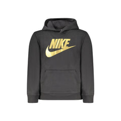 Nike Sweatshirt Manches Longues Unisexe Noire Imprimé Logo