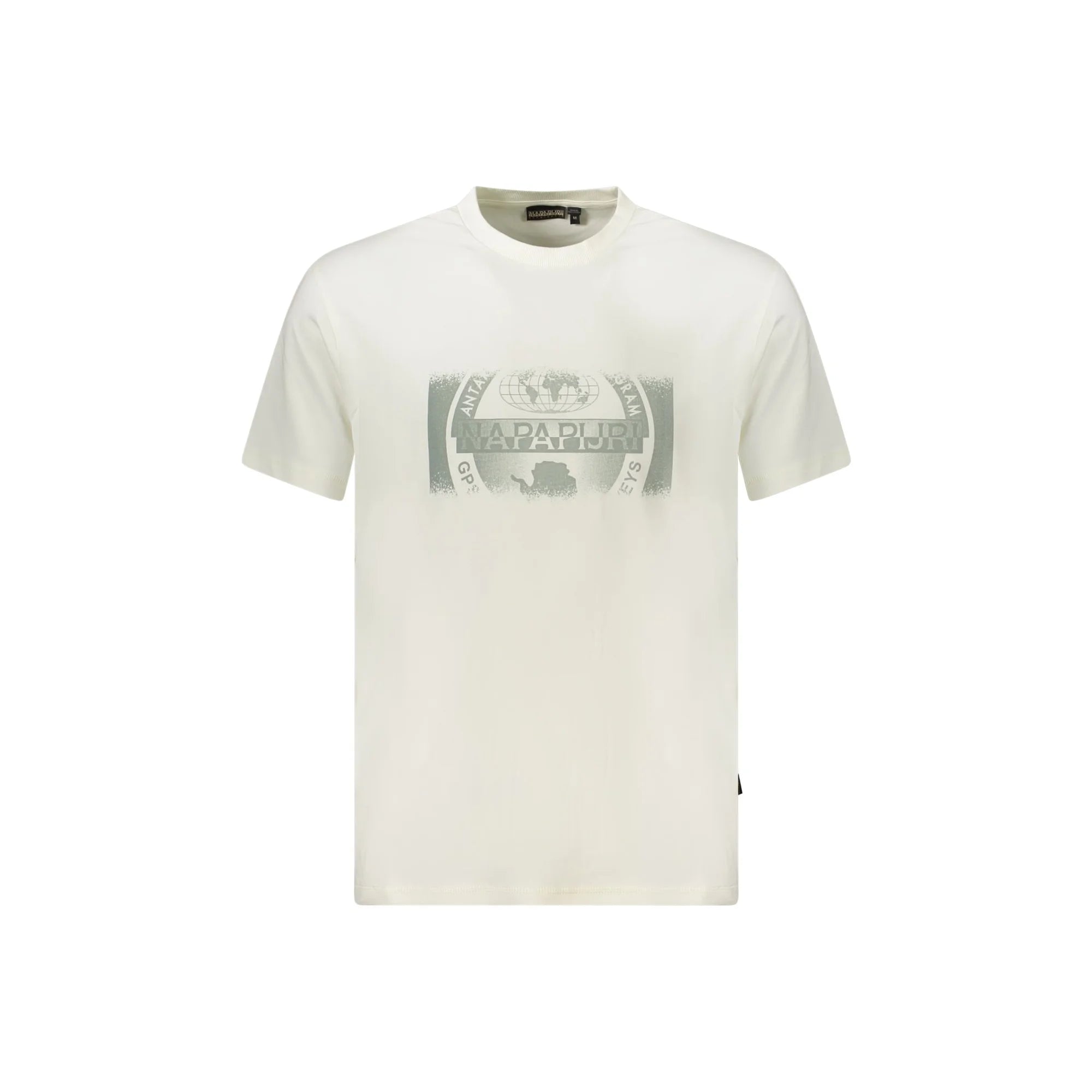 NAPAPIJRI T-SHIRT MANICHE CORTE UOMO BIANCO