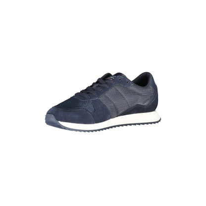TOMMY HILFIGER Scarpe Sportive Uomo Blu con Dettagli a Contrasto Sneakers - vista 2