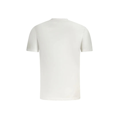 Fila T-Shirt Maniche Corte Uomo Bianca Stampa Logo bianco - vista 2
