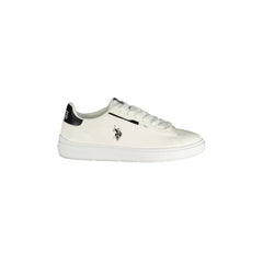 U.S. Polo Assn. Sneakers Uomo Bianche Stampa Logo
