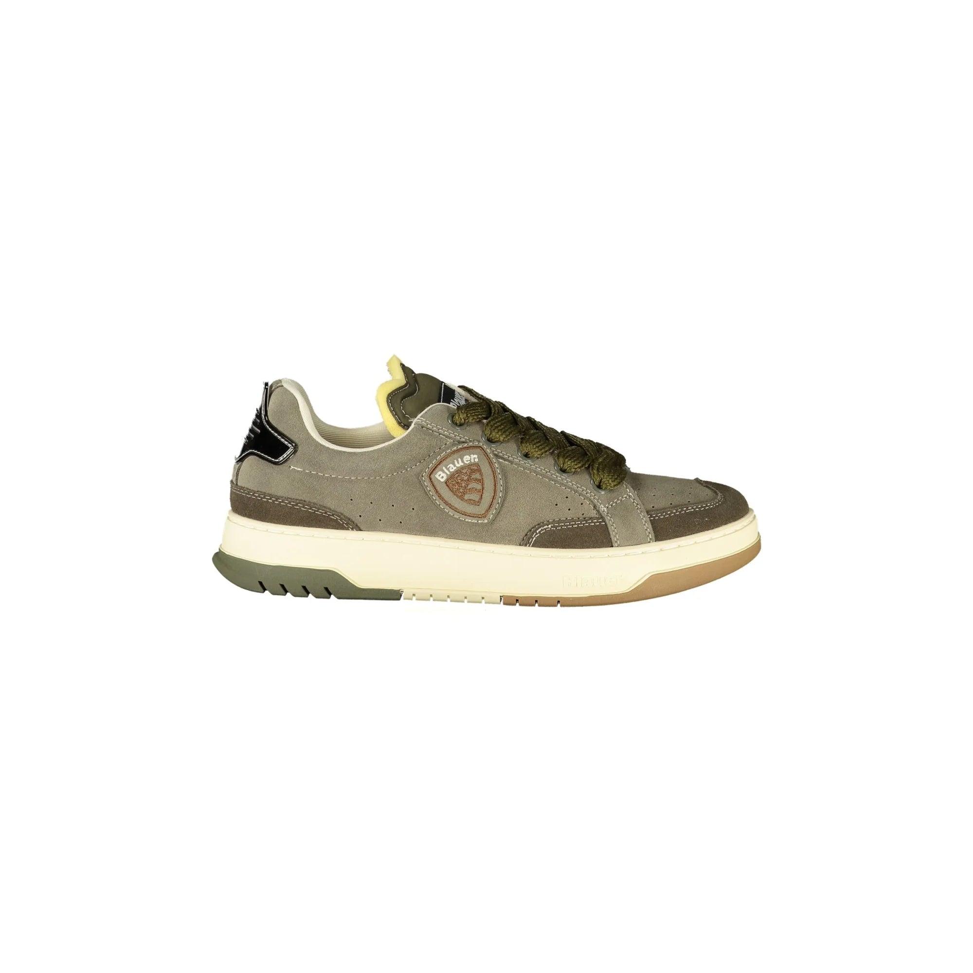 BLAUER Sneakers Uomo Verdi con Lacci e Dettagli a Contrasto Verde - foto prodotto