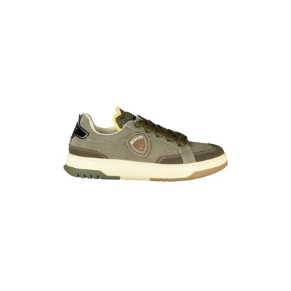 BLAUER Sneakers Uomo Verdi con Lacci e Dettagli a Contrasto Verde - foto prodotto