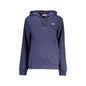 Fila Felpa Donna Blu Cappuccio Garzata Ricamo Logo Felpe - foto prodotto