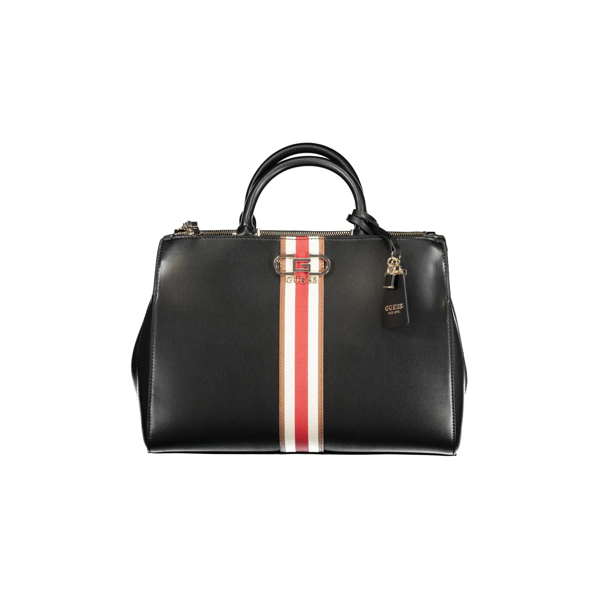 GUESS JEANS Borsa Donna a Mano Nera Modello Nelka Borse Nero - foto prodotto