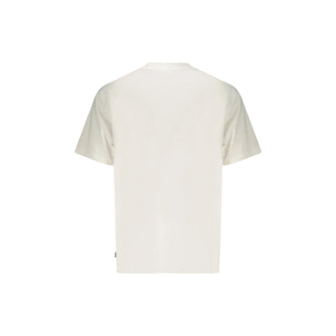 Guess Jeans T-Shirt Maniche Corte Uomo Bianca Stampa Logo bianco - vista 2