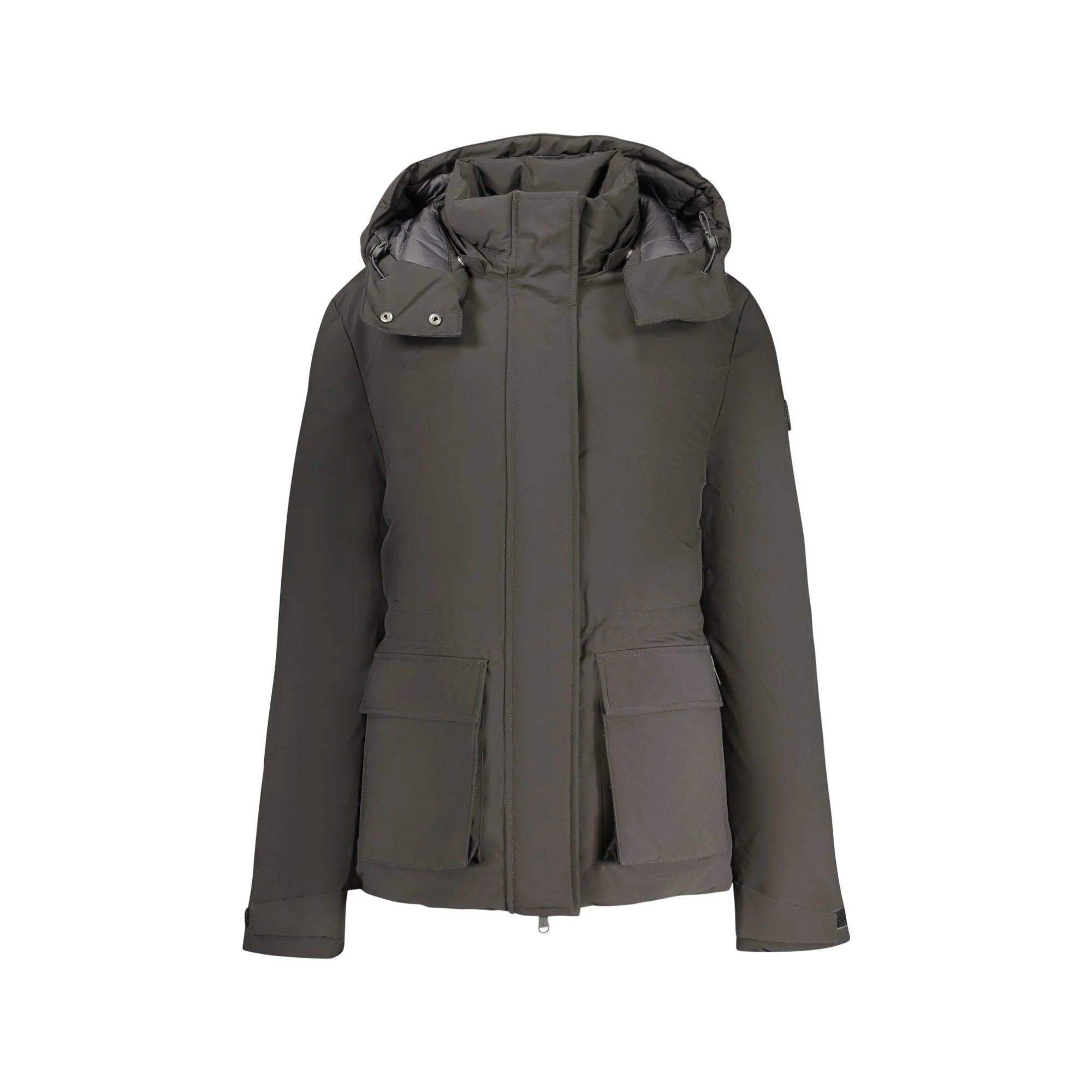 North Sails Giubbotto Donna Cappuccio Zip Tasche Water Resistant Ocean Positive Giubbotti e Giacche Nero - foto prodotto