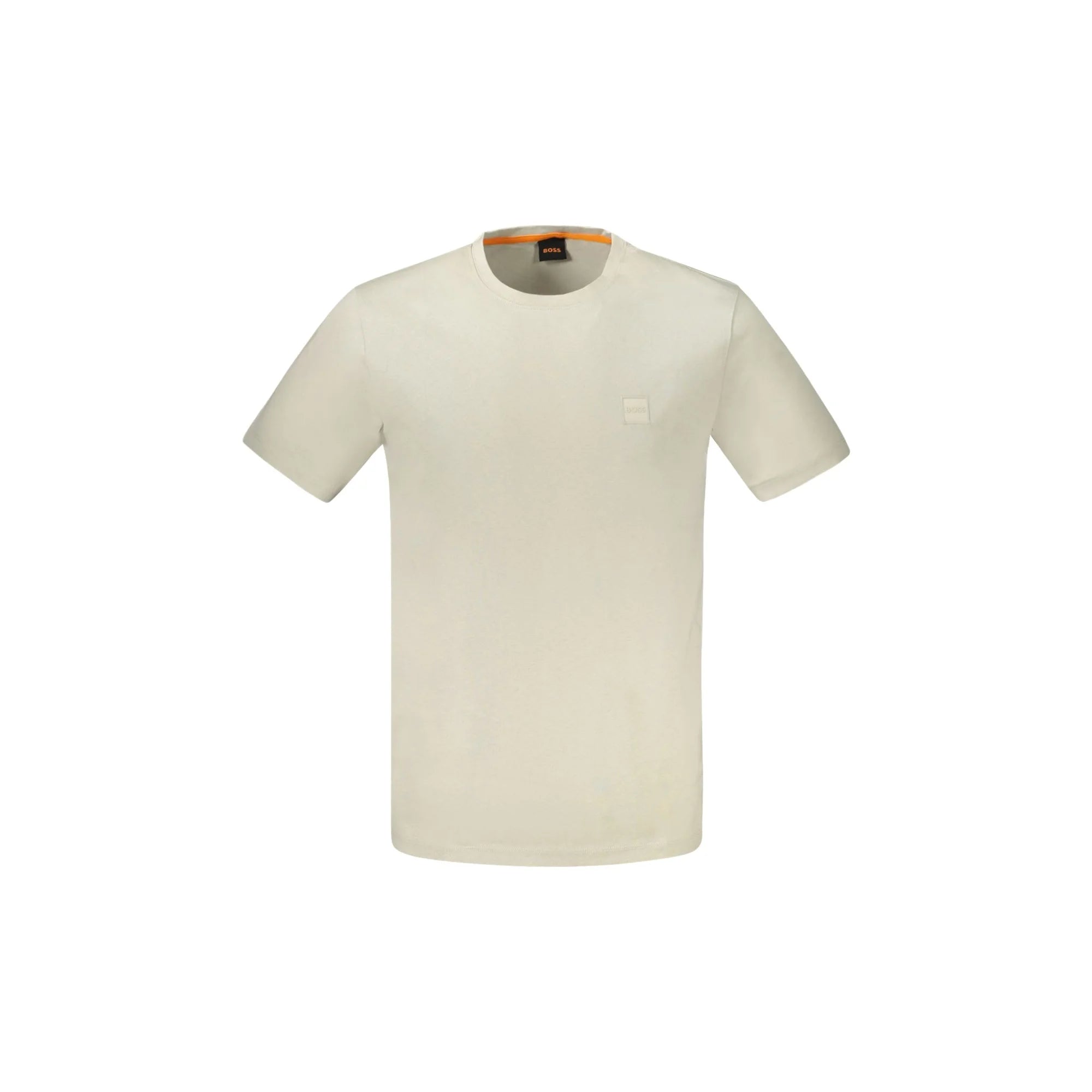 HUGO BOSS T-SHIRT MANICHE CORTE UOMO BEIGE