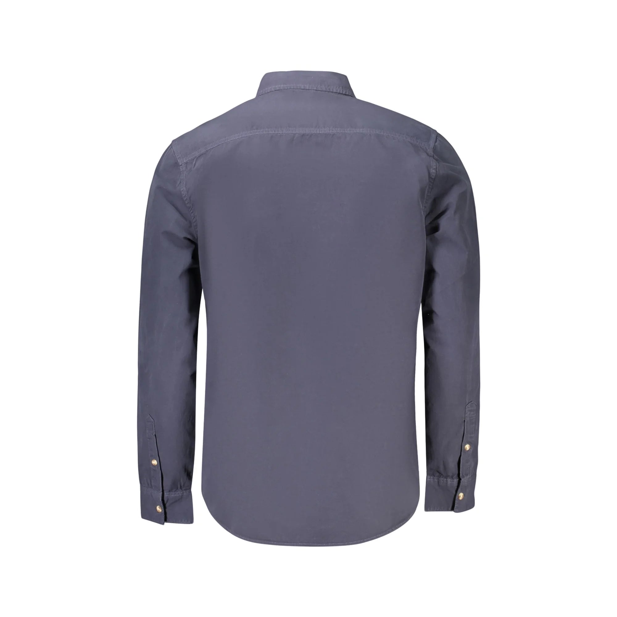 GUESS JEANS CAMICIA MANICHE LUNGHE UOMO BLU