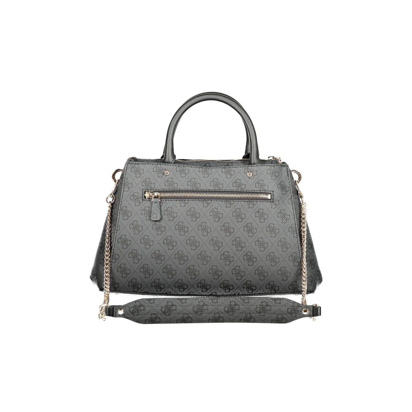 Guess Jeans Borsa a Tracolla Donna Grigia Dettagli a Contrasto Borse grigio - vista 2
