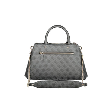 Guess Jeans Borsa a Tracolla Donna Grigia Dettagli a Contrasto Borse grigio - vista 2