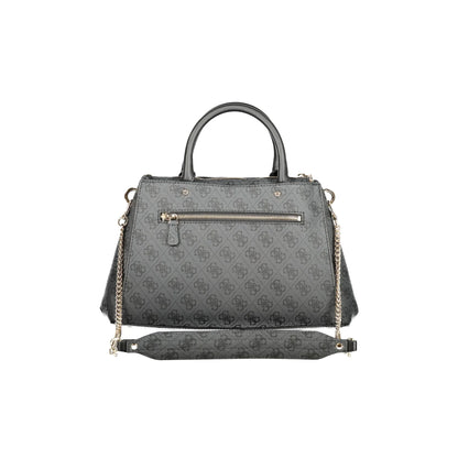 Guess Jeans Borsa a Tracolla Donna Grigia Dettagli a Contrasto Borse grigio - vista 2