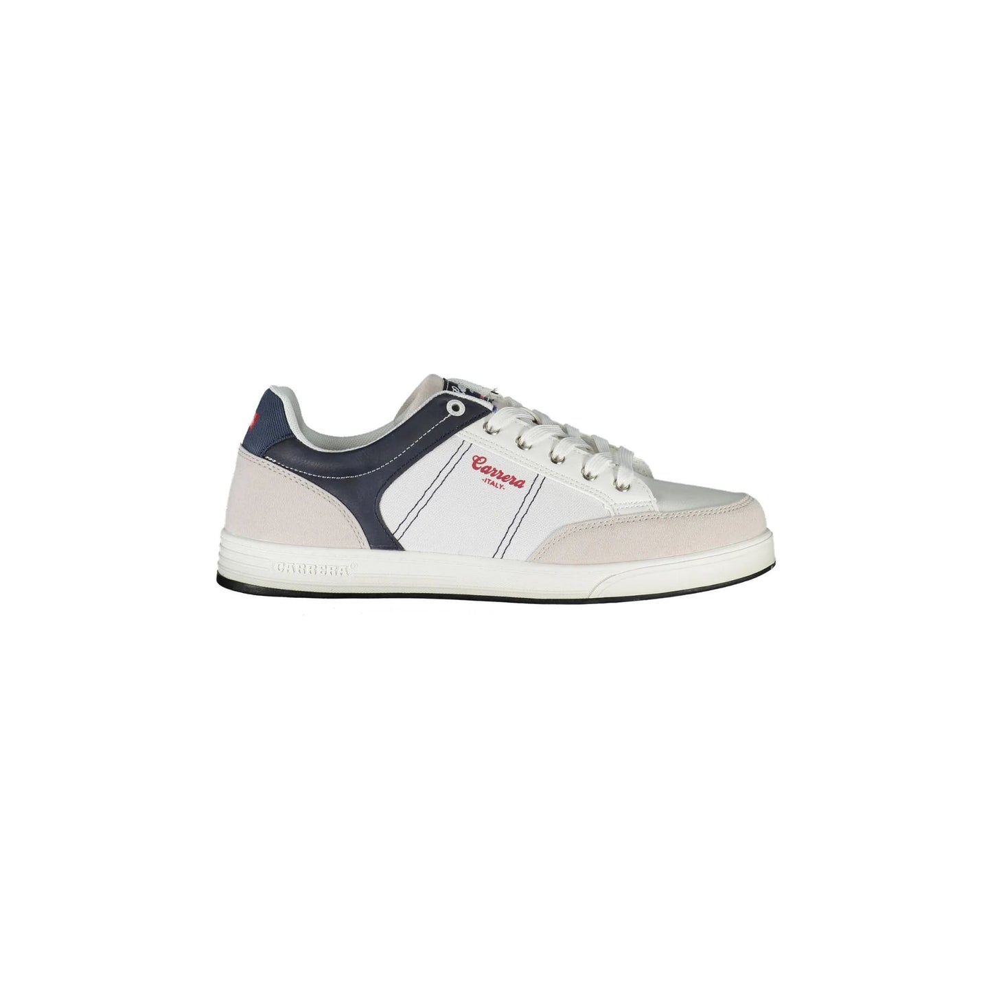 CARRERA Sneakers Uomo Bianche con Lacci e Dettagli a Contrasto Bianco - foto prodotto