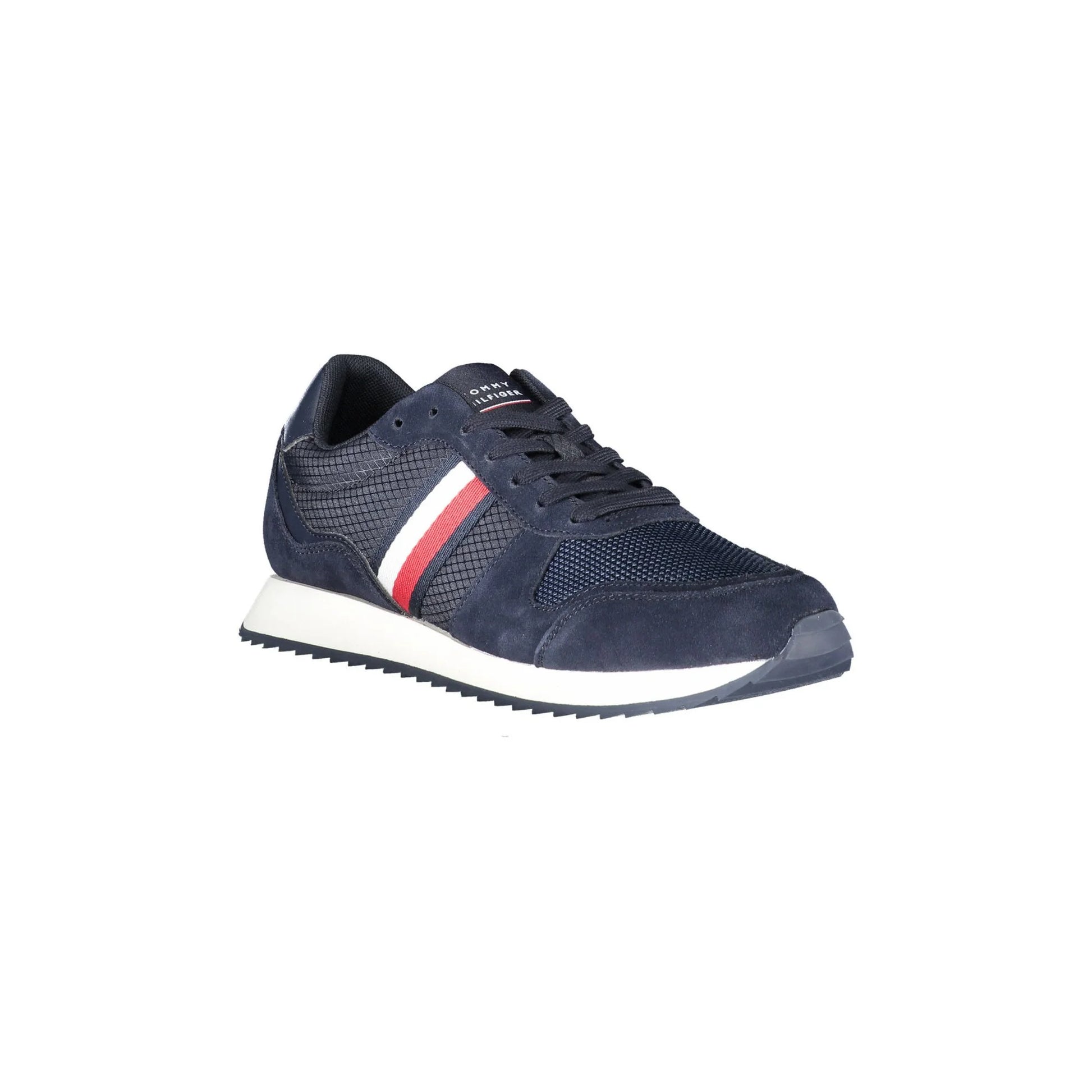 TOMMY HILFIGER Scarpe Sportive Uomo Blu con Dettagli a Contrasto Sneakers - vista 3