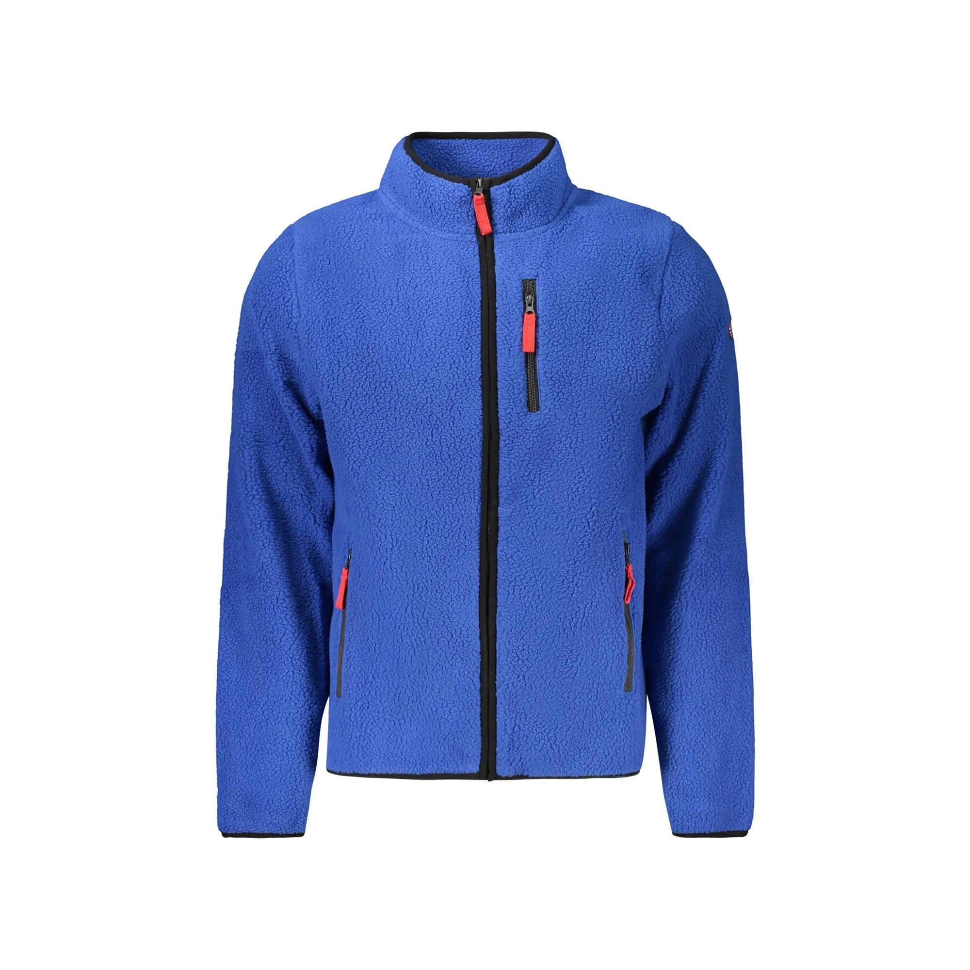 NORWAY 1963 FELPA CON ZIP UOMO BLU
