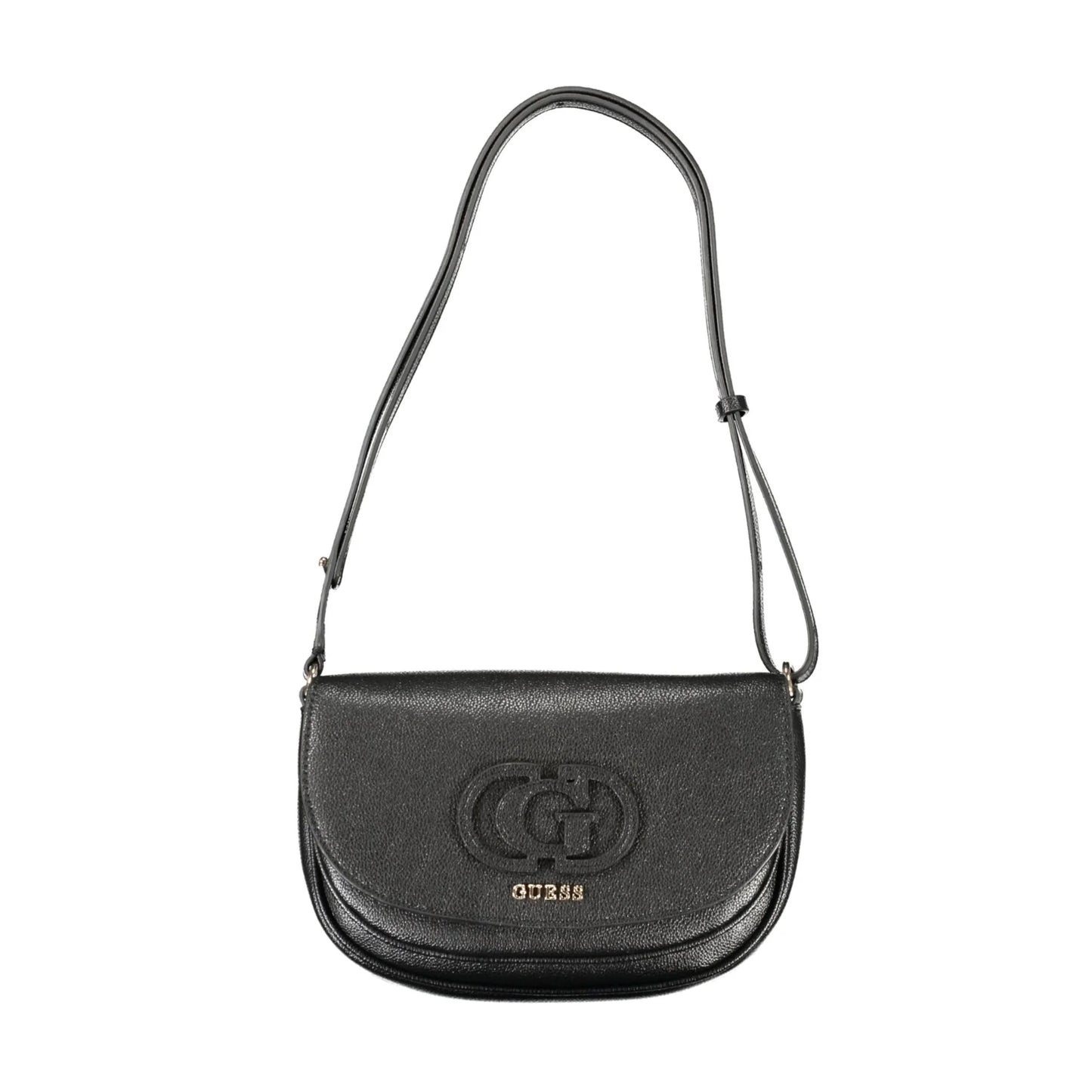 Guess Jeans Borsa a Spalla Donna Nera Logo Borse Nero - foto prodotto