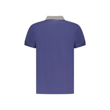 Cavalli Class Polo Maniche Corte Uomo Blu Stampa Logo - vista 2