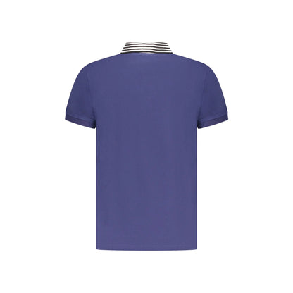 Cavalli Class Polo Maniche Corte Uomo Blu Stampa Logo - vista 2