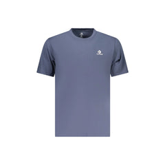 Converse T-Shirt Krótki Rękaw Mężczyzna Niebieski Haft