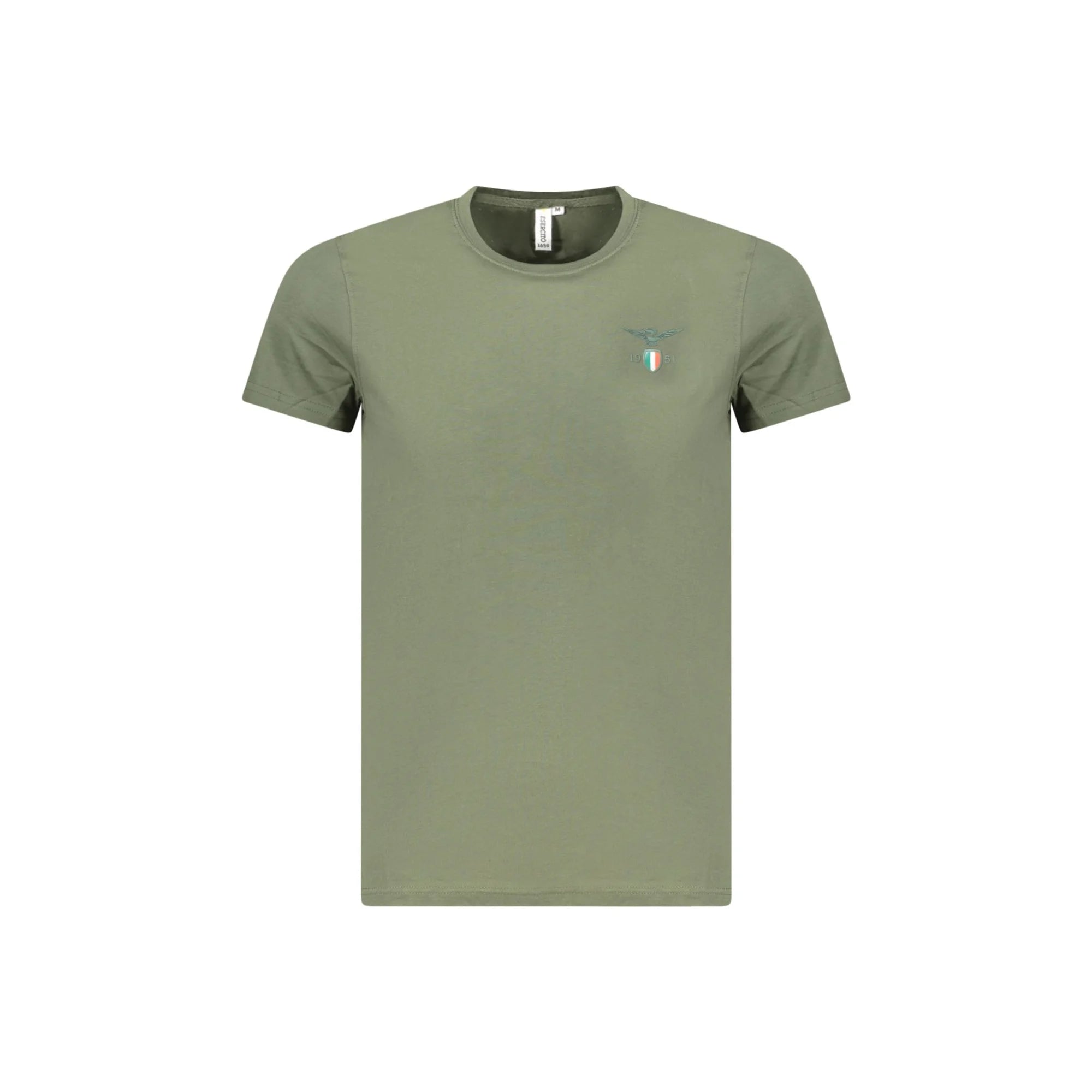 ACCADEMIA MILITARE T-SHIRT MANICHE CORTE UOMO VERDE