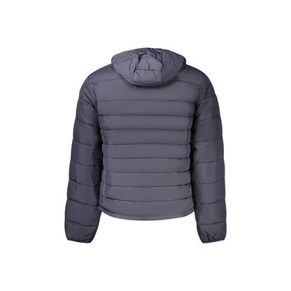 Napapijri Giubbotto Uomo Blu con Cappuccio e Logo Giubbotti e Giacche - vista 2