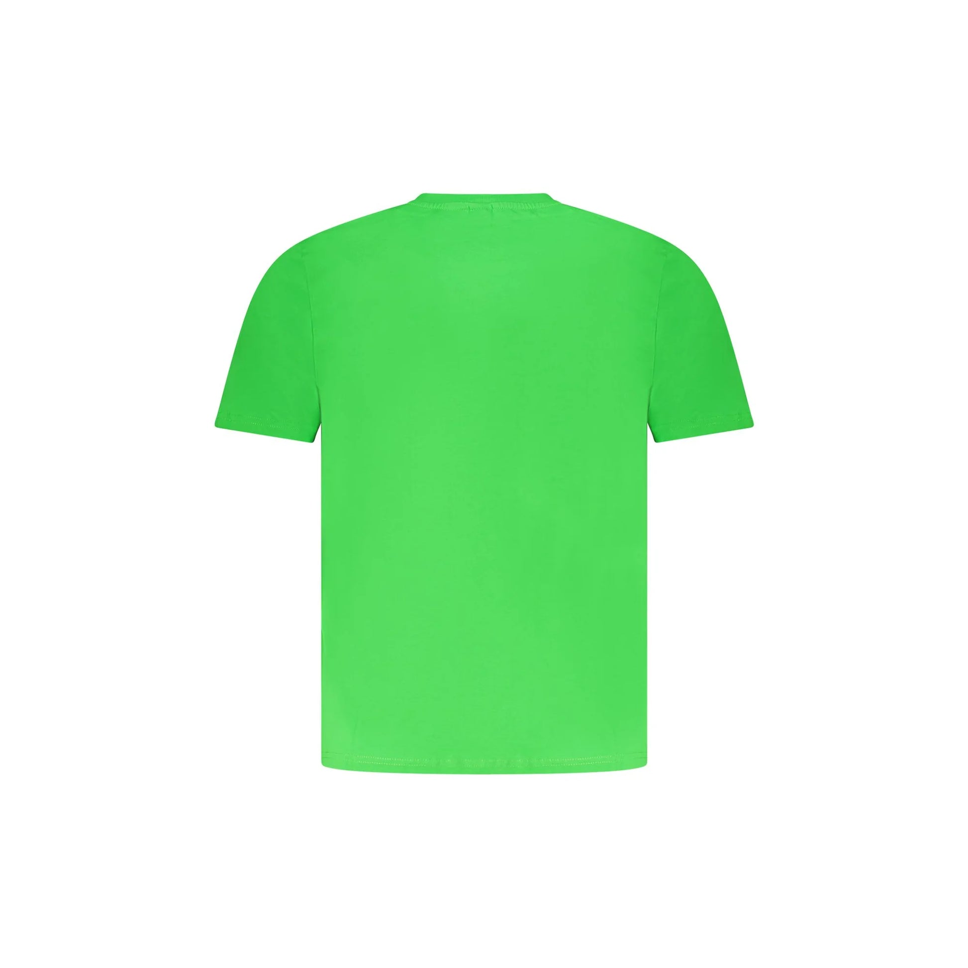North Sails T-Shirt Maniche Corte Uomo Verde Stampa Logo - vista 2