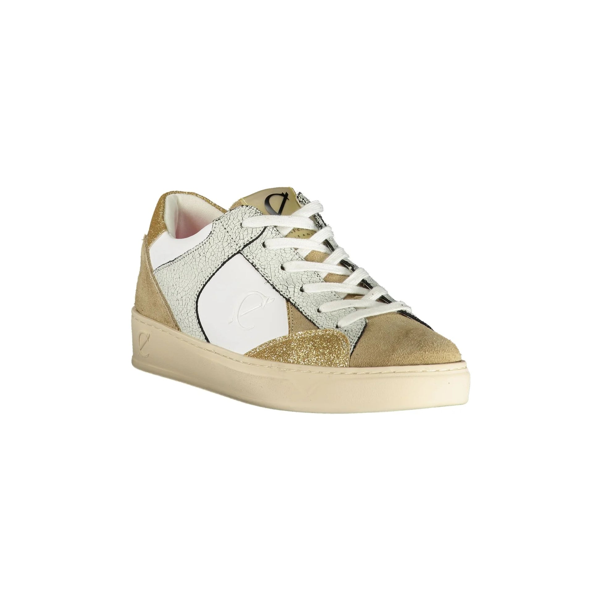 Cafenoir Sneakers Donna Bianche Stampa Logo bianco - vista 2