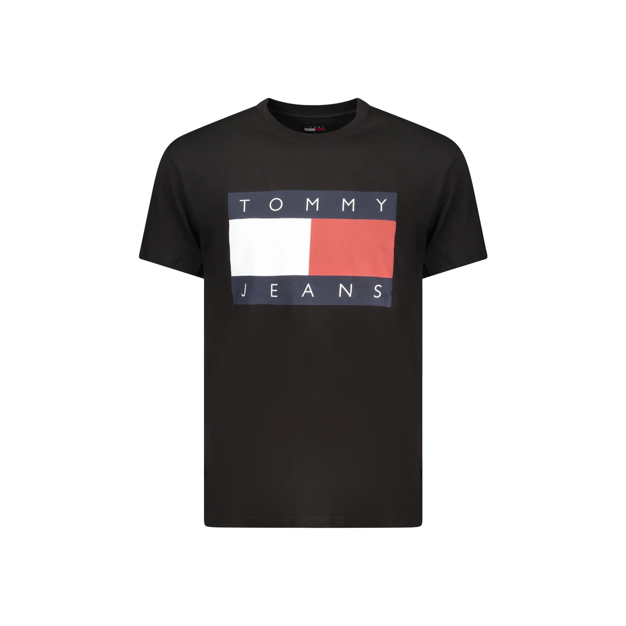 TOMMY HILFIGER T-SHIRT MANICHE CORTE UOMO NERO