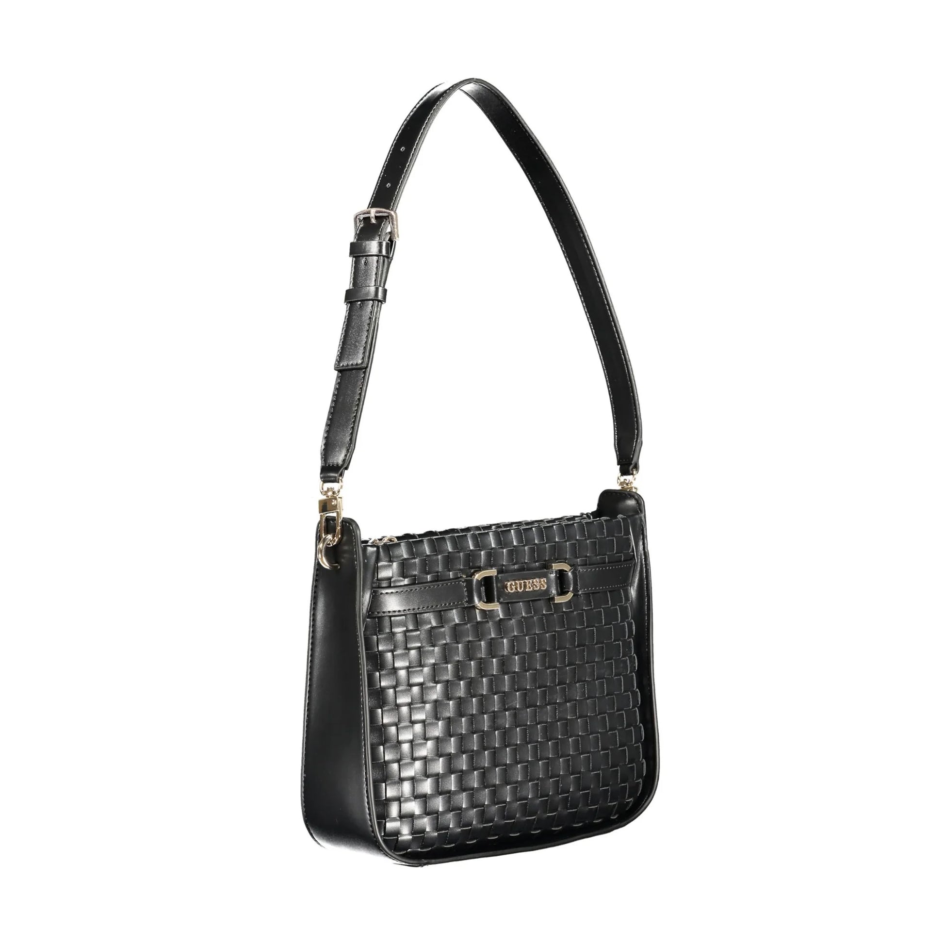 GUESS JEANS Borsa Donna MAJKA Nera con Manico Regolabile Borse nero - vista 3