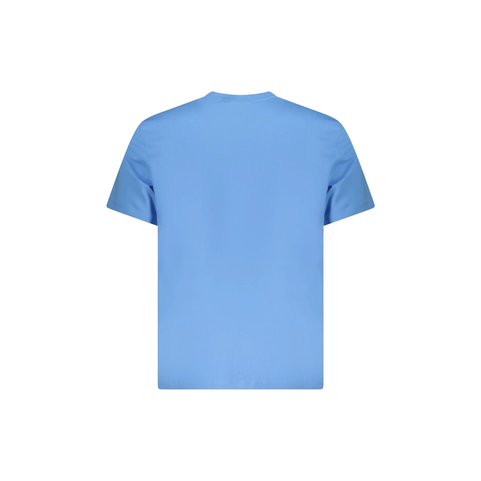 Calvin Klein T-Shirt Maniche Corte Uomo Azzurra Stampa Logo azzurro - vista 2