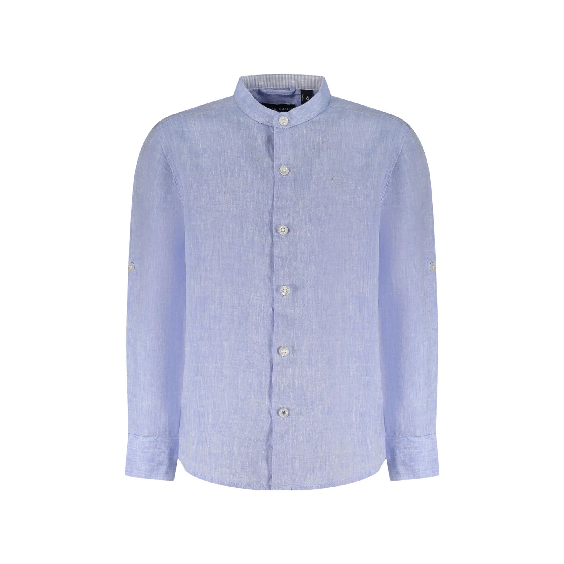 North Sails Camicia Maniche Lunghe Bambino Azzurra Ricamo Camicie Azzurro - foto prodotto