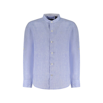 North Sails Camicia Maniche Lunghe Bambino Azzurra Ricamo Camicie Azzurro - foto prodotto