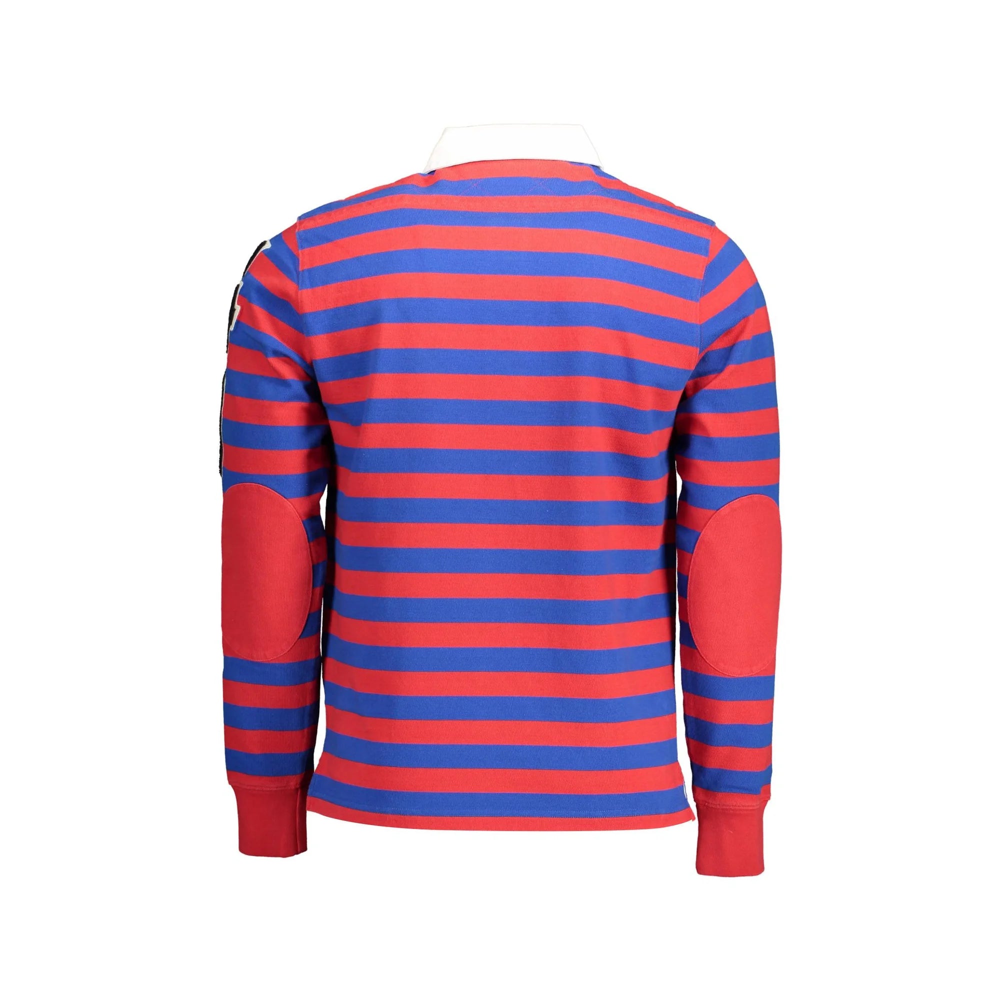 GANT POLO MANICHE LUNGHE UOMO ROSSO