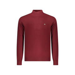 Norway 1963 Maglia Uomo Rossa Ricamo