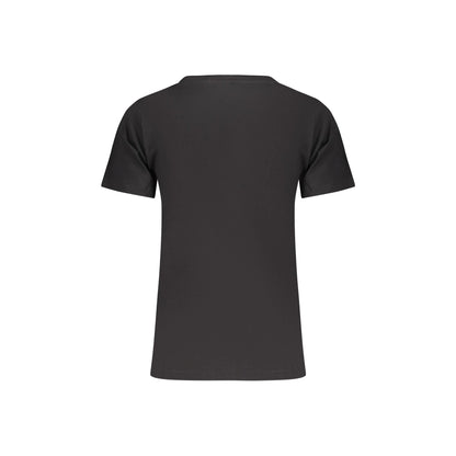 PEPE JEANS T-SHIRT MANICHE CORTE DONNA NERO