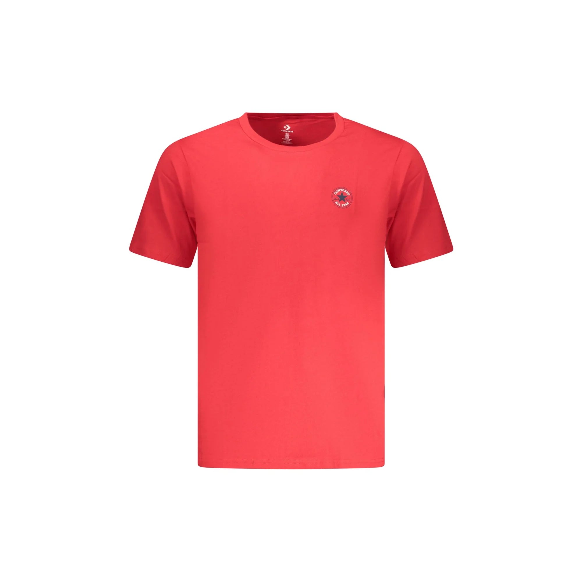 CONVERSE T-SHIRT MANICHE CORTE UOMO ROSSO